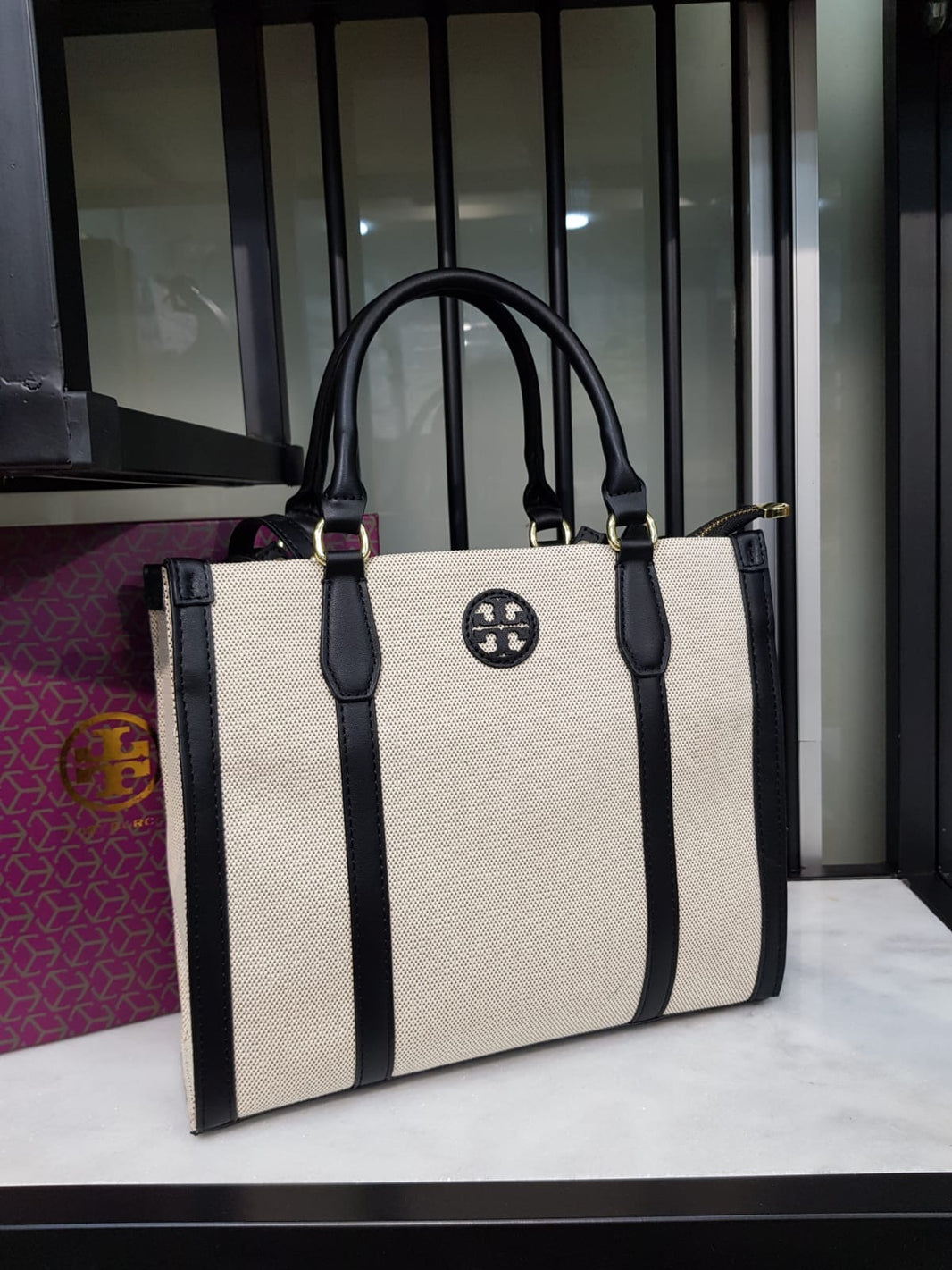 Tory Burch Canvas Tote Bag