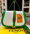 Fendi Embossed Crossbody