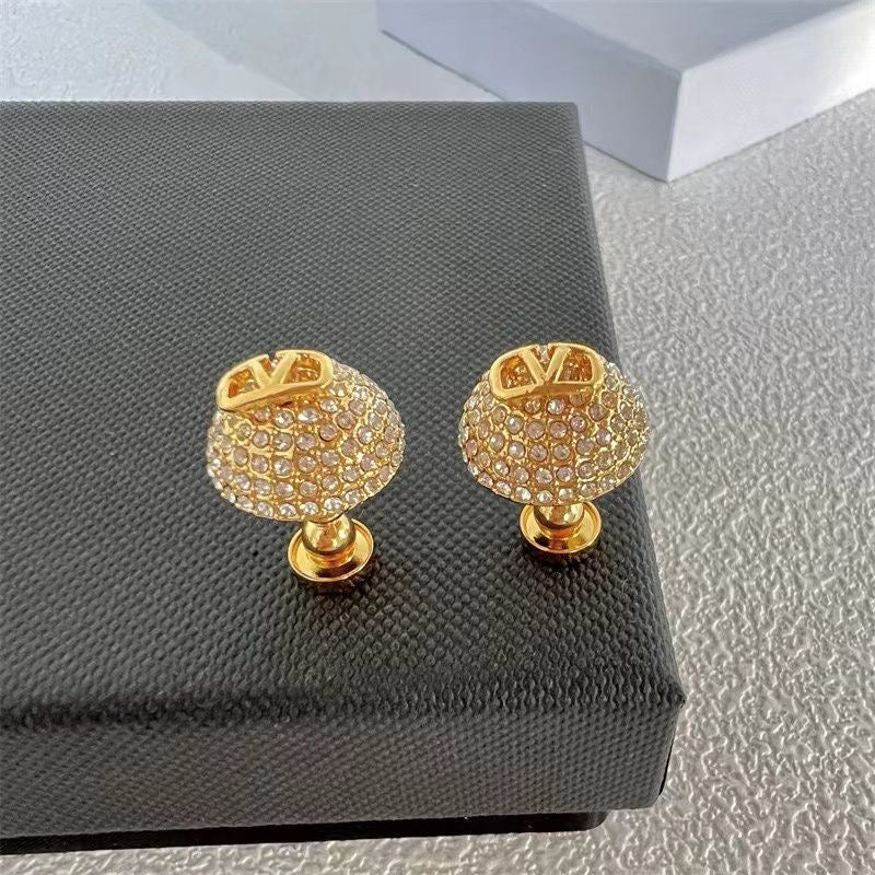 Valentino Oval Turkish 22k Earrings