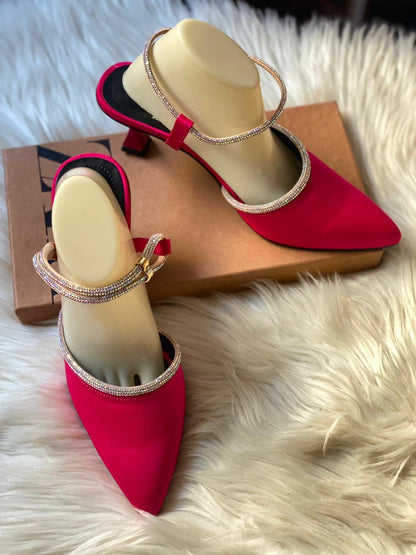 Zara Miasa Suede Heels
