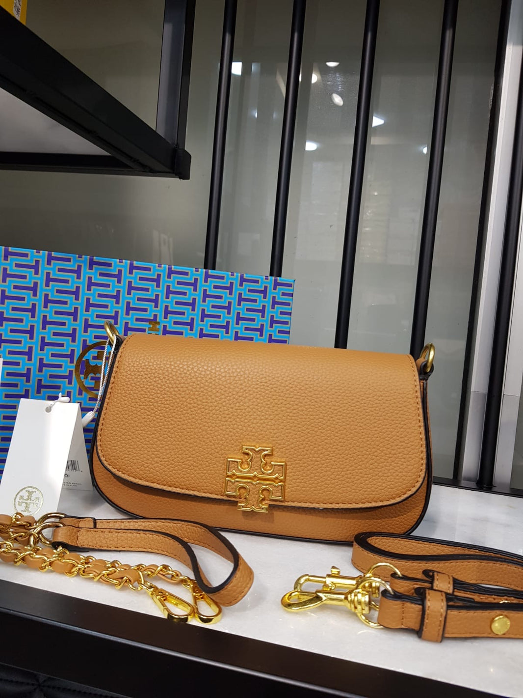 Tory Burch Britten Convertible Shoulder Bag