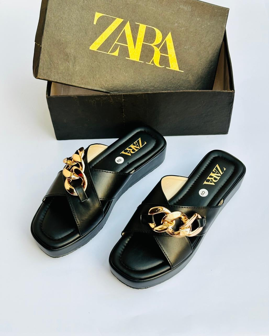 Zara Cross Wedges
