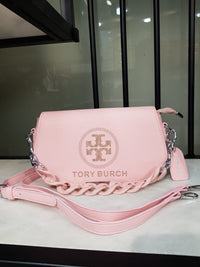 Tory Burch Flap Cowhide Leather Bag