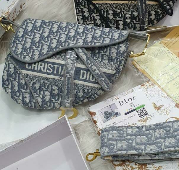 Dior Saddle Signature Bag