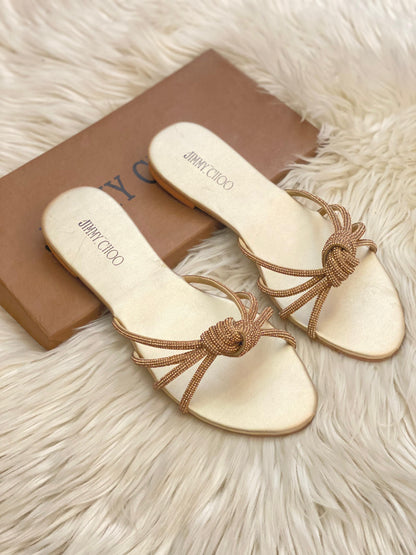 Jimmy Choo Cross Mash Sandals