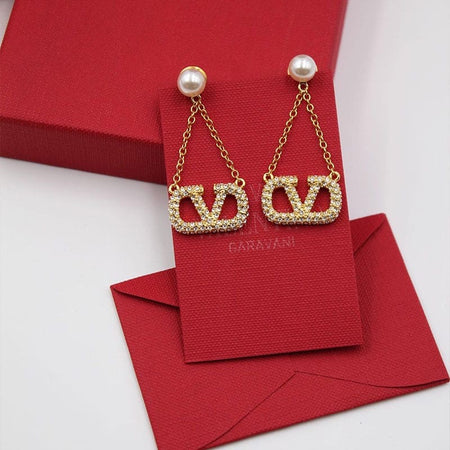 Valentino Long Earrings