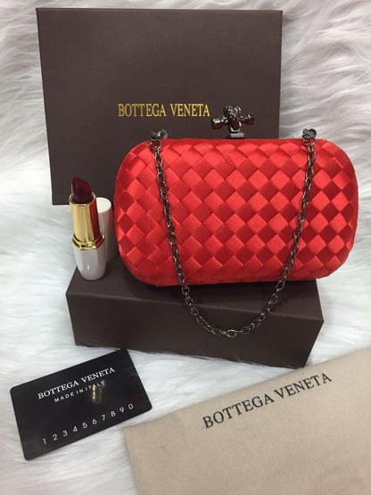 Bottega Veneta Satin Clutch Small