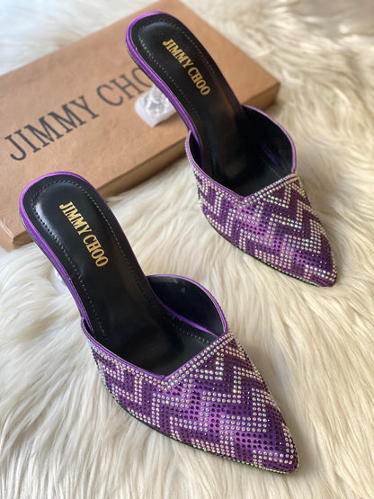 Jimmy Choo Duo Stone Heels