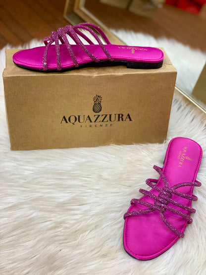 Aquazurra Rhinestone Flats