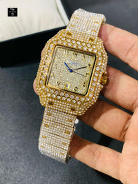 Cartier Square Diamontees Edition Watch
