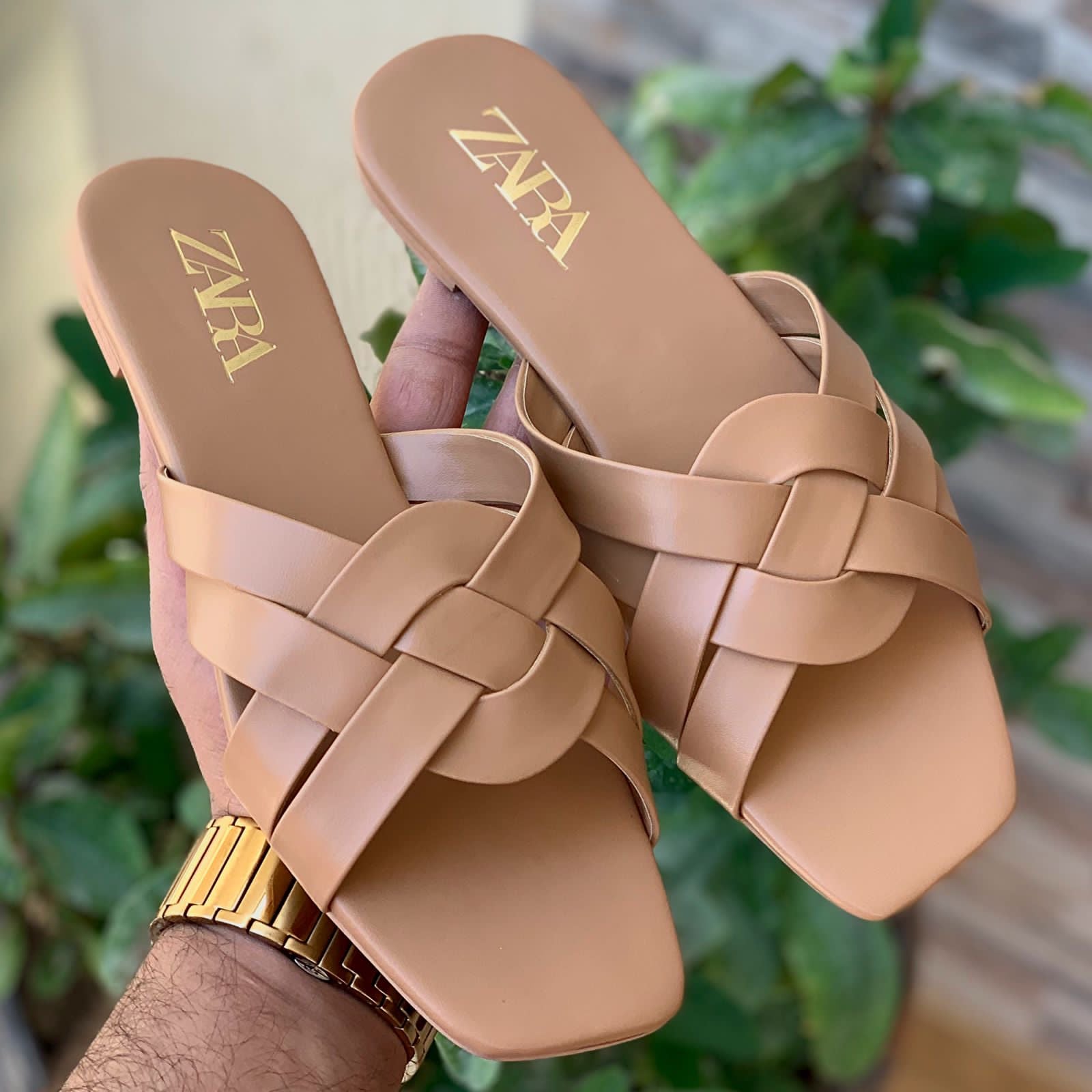 Zara Cross Sandals