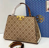 Tory Burch Eleanor Spazzolato Canvas Bag