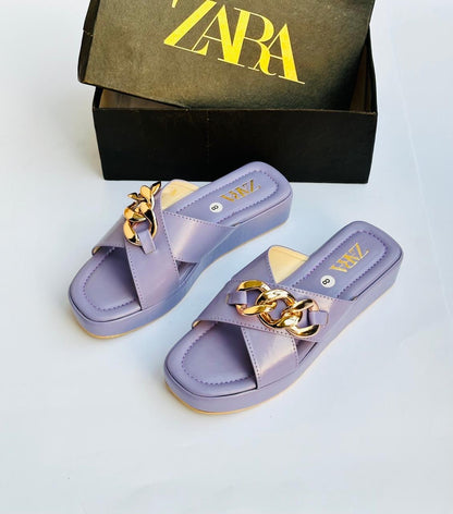 Zara Cross Wedges