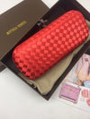 Bottega Veneta Satin Large Clutch