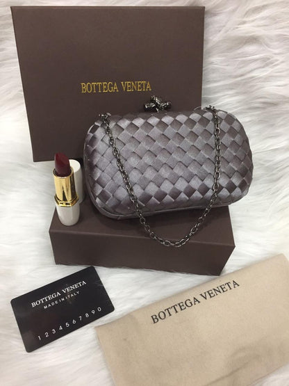 Bottega Veneta Satin Clutch Small