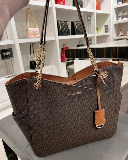 Michael Kors Jet Set Logo Shoulder Bag