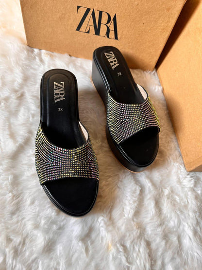 Zara Branded Wedges