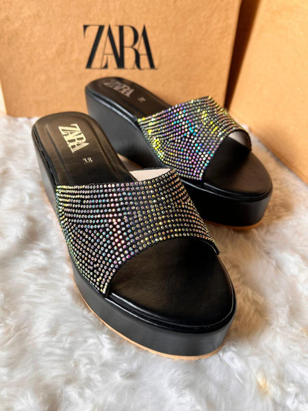 Zara Branded Wedges