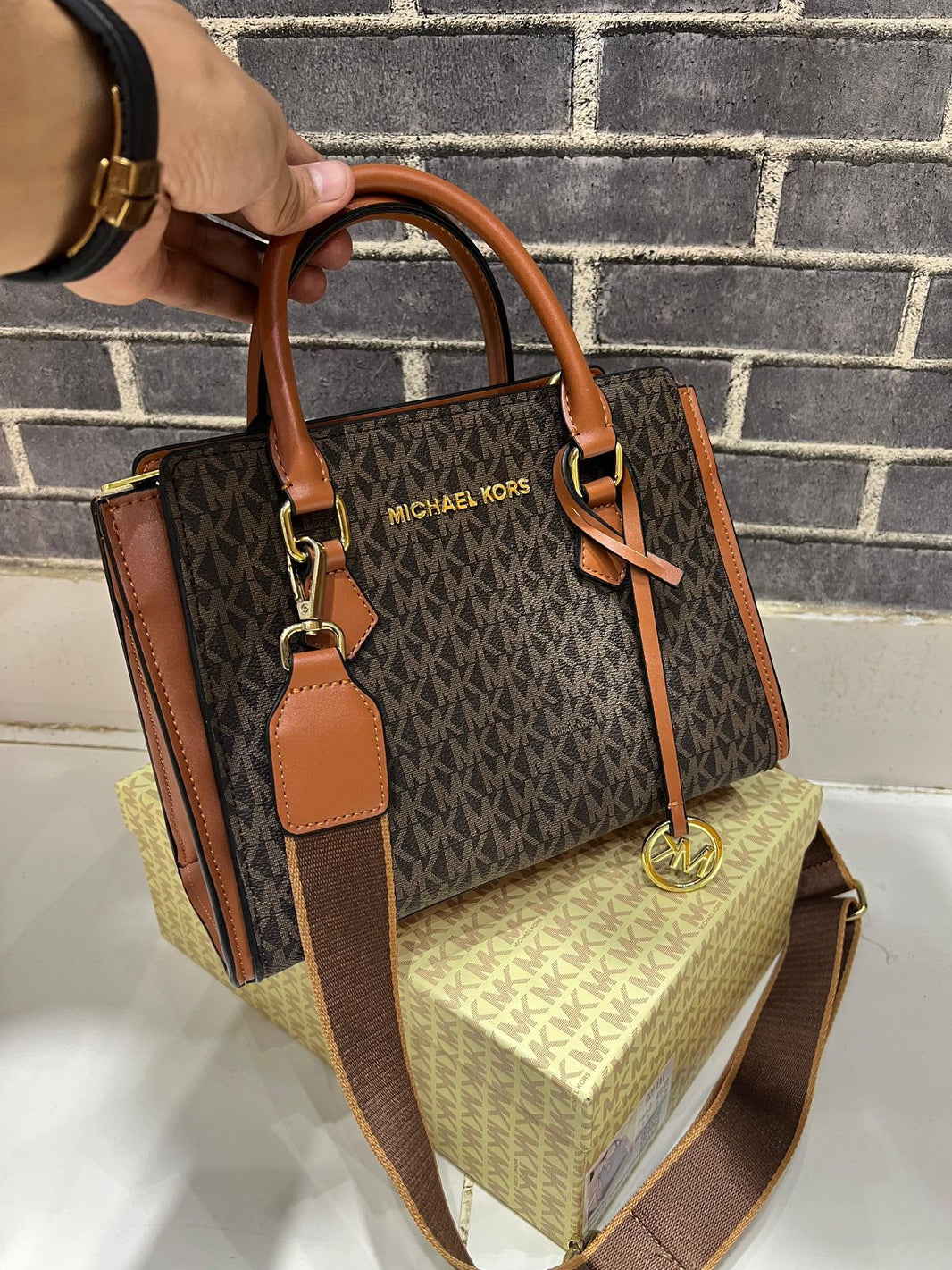 Michael Kors Sheila Satchel Bag