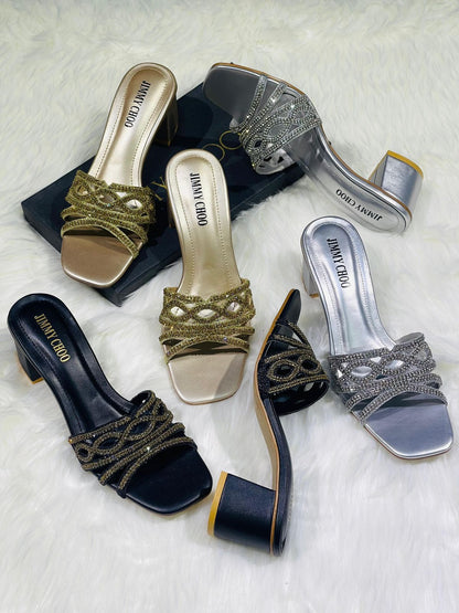 Jimmy Choo Block Heels