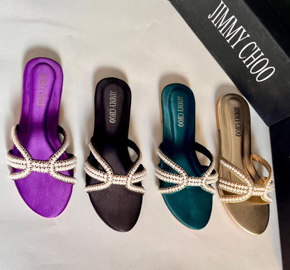 Jimmy Choo Pearls Flats