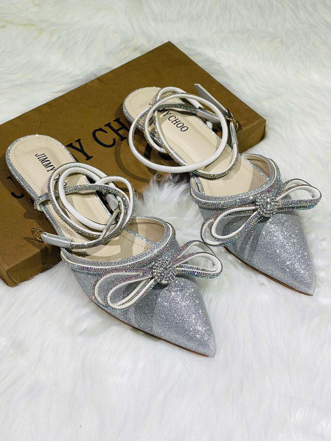 Jimmy Choo Mash Flat Pum