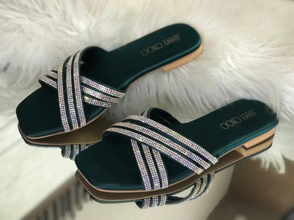 Jimmy Choo Pearl Slippers