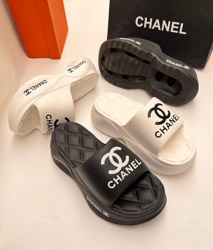 Chanel Platform Flipflops