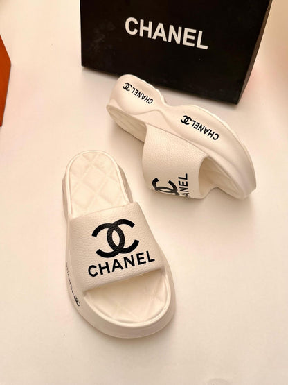 Chanel Platform Flipflops