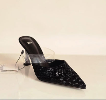 Zara Casual Slides Stone