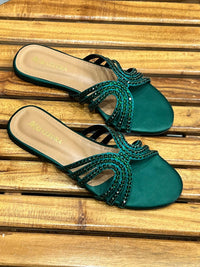 Aquzzura Stone Flats