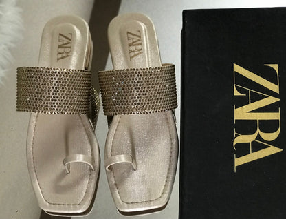 Zara Stone Haven Flats