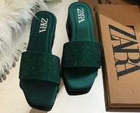 Zara Zaralyn Stone Slippers