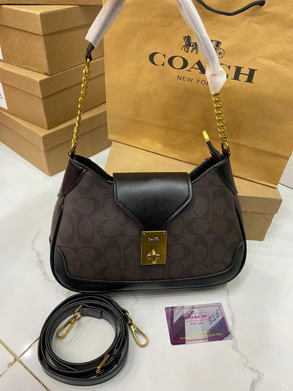 Coach Flap Chain Shoulder Bag