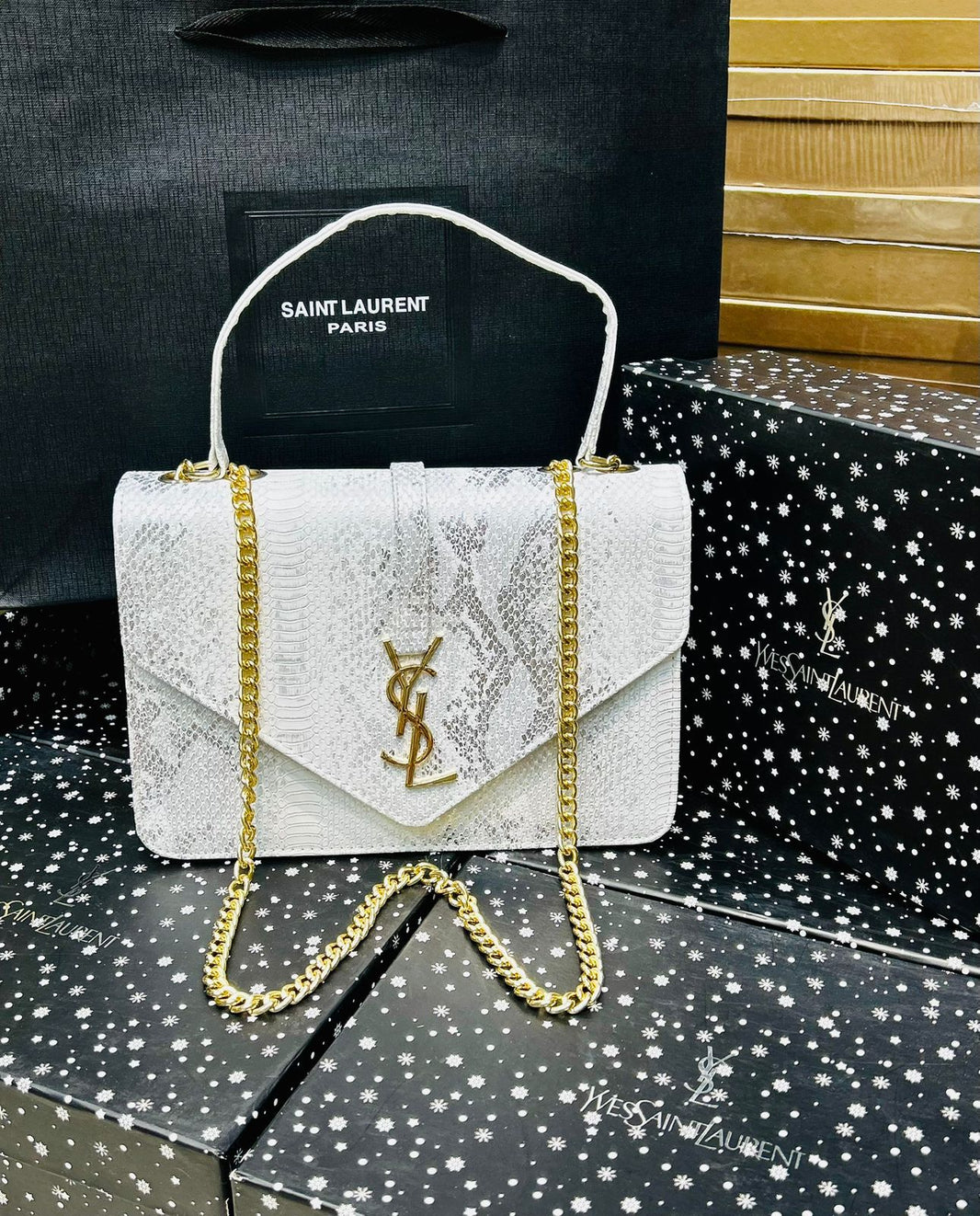 Saint Laurent Serpenti Crossbody Bag