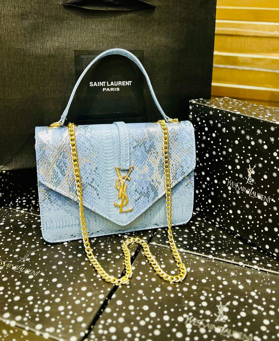 Saint Laurent Serpenti Crossbody Bag