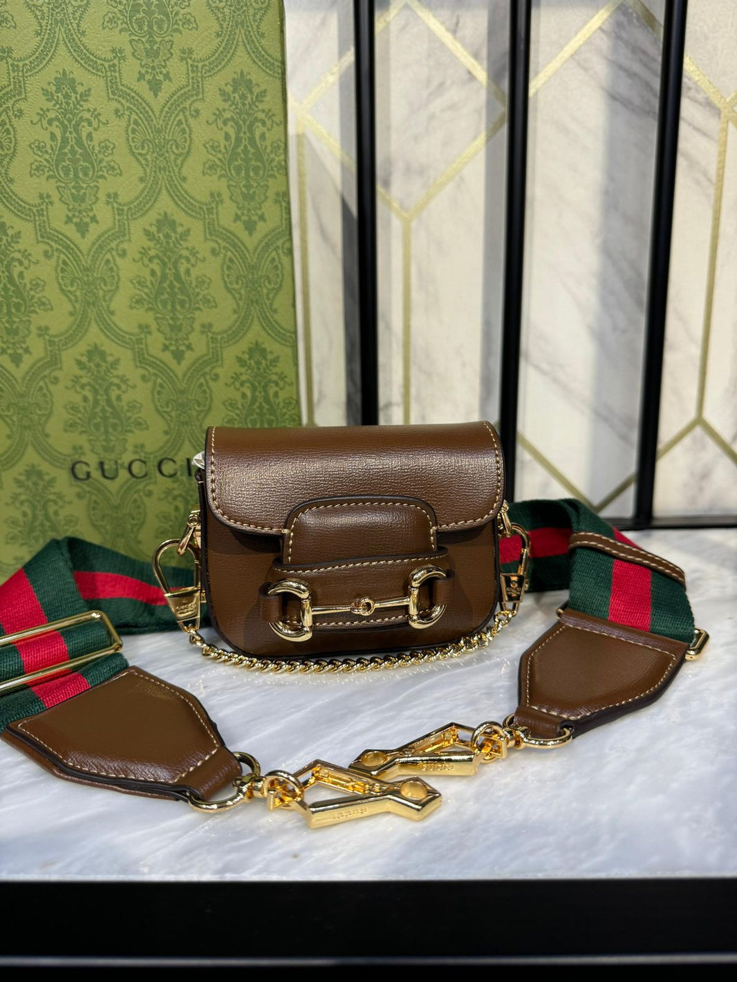 Gucci Horsebit 1955 Super Mini Bag