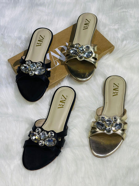 Zara Stone Flats