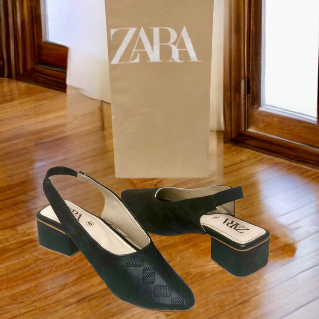 Zara Block Heels