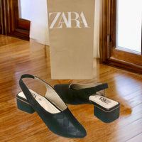 Zara Block Heels