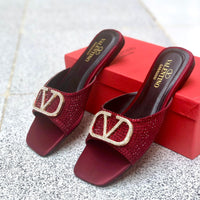 Valentino Stone Slipper