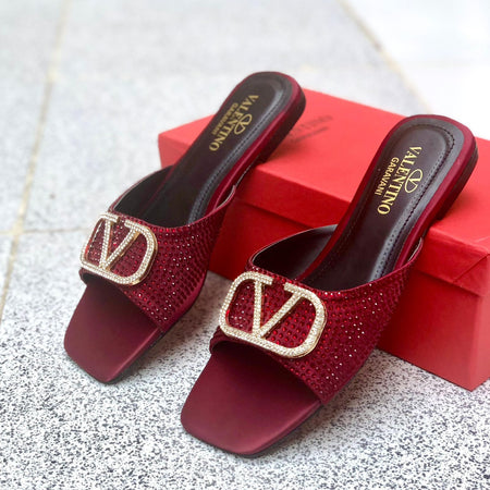 Valentino Stone Slipper