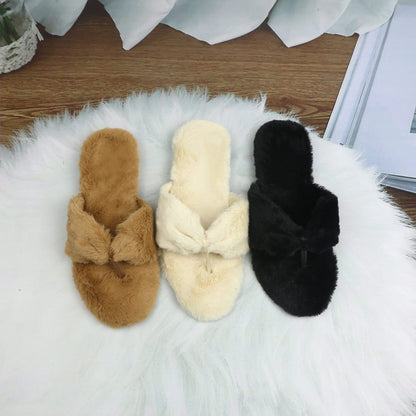 Fur Flip Flops Slippers