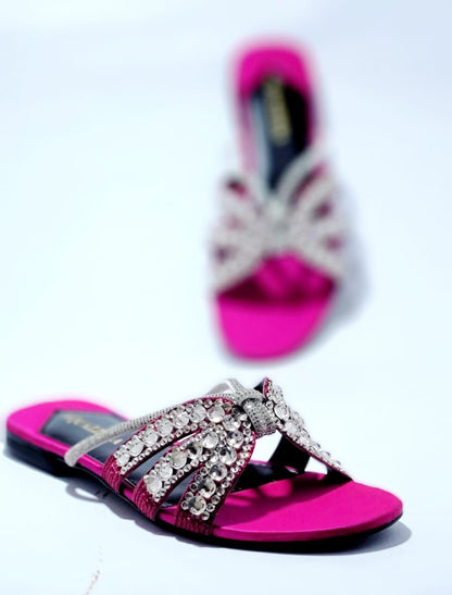 Aquazurra Rhinestone Flats