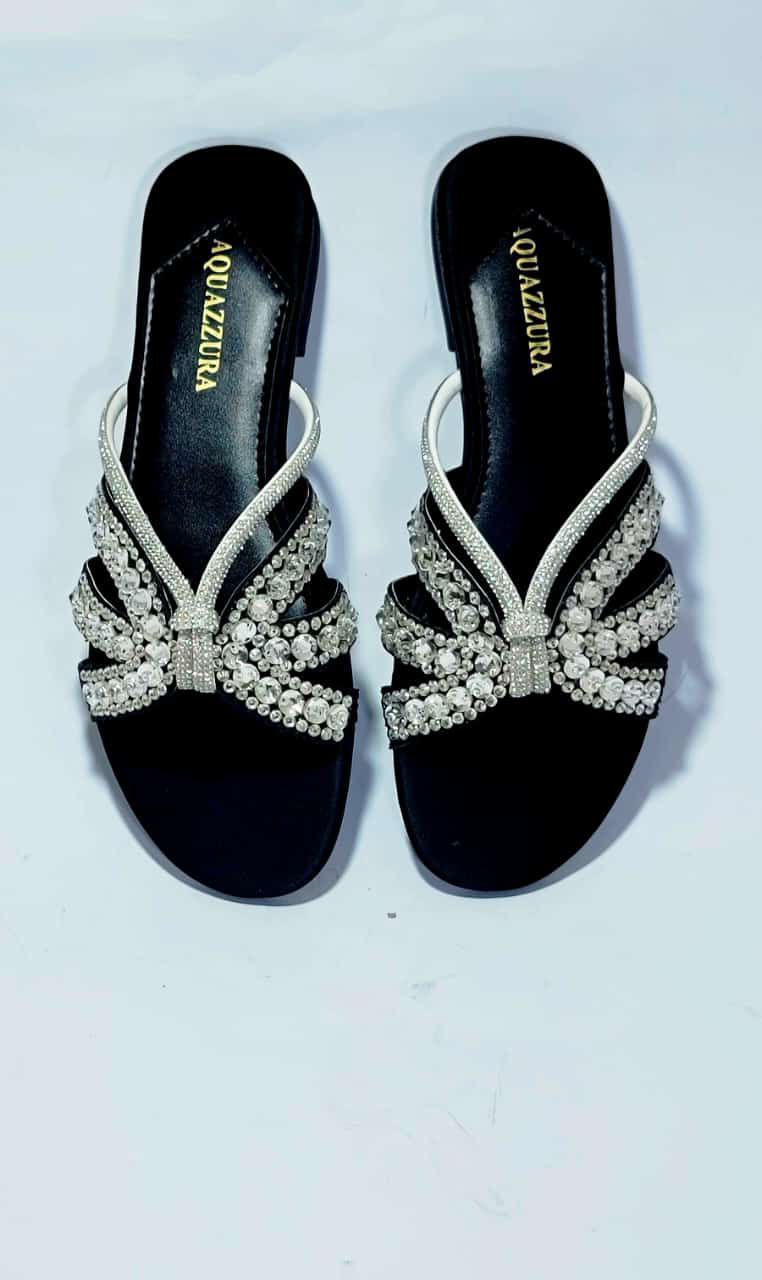Aquazurra Rhinestone Flats
