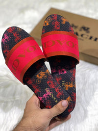 Coach Embroided Flats