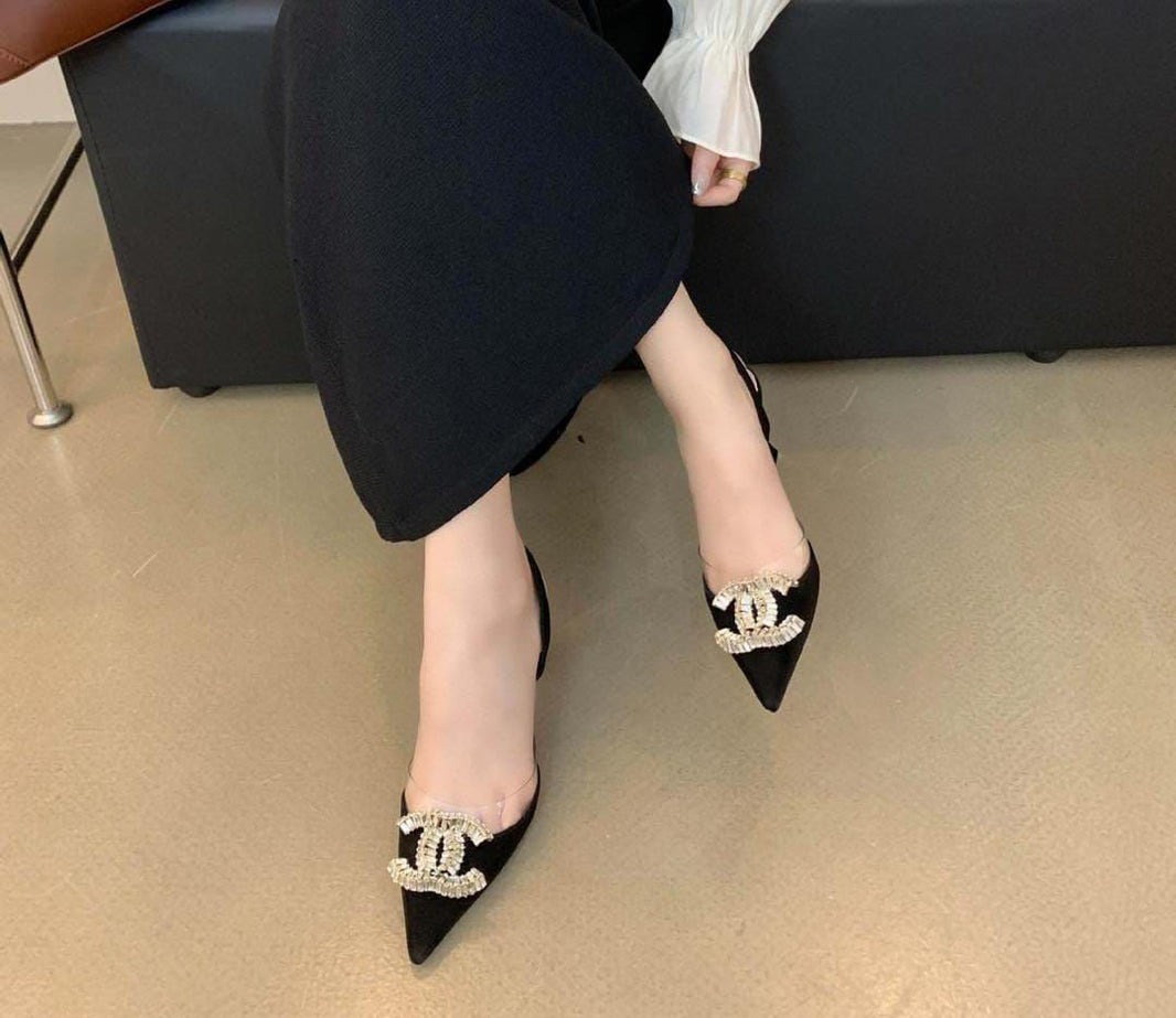 CHANEL SlingBack Court Shoe Heels