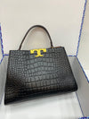 Tory Crocodile Alma Tote