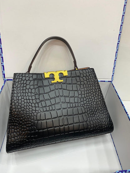Tory Crocodile Alma Tote
