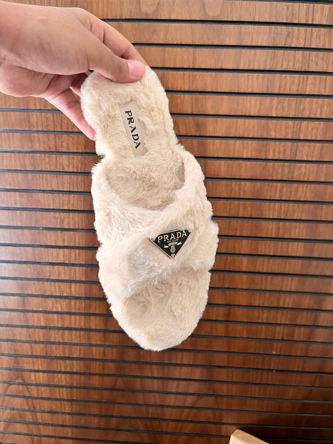 Zara Fur Flats